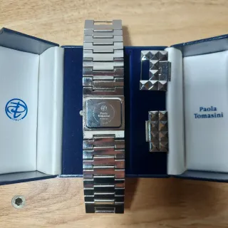 Orologio Paola Tomasini Bracciale Viola Argento