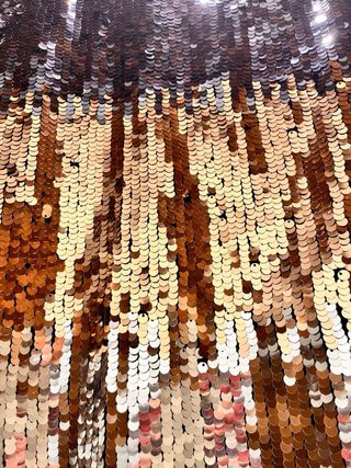 Abito bambina paillettes 7/8 anni