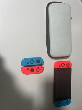 Nintendo Switch 2020 + 6 juegos + Muñequeras