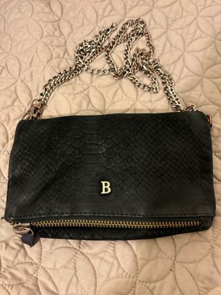 Bolso vintage Brownie negro