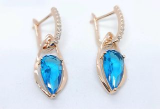 Conjunto pendientes y anillo no de oro