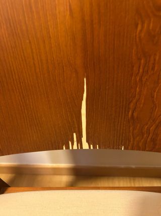 Sillas de comedor de madera y tela