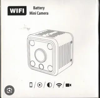 Cámara Mini WiFi a Batería