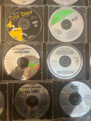 Lote 36 CDs Copla, Tango y Big Band