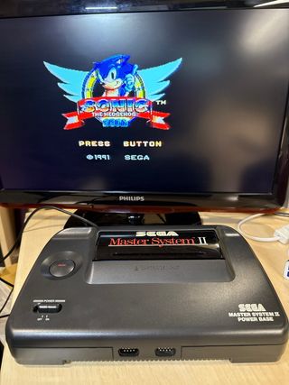 SEGA Master System II Sonic Ed. Completa