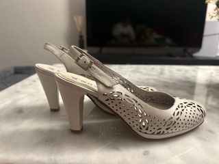 Zapatos Azuis Talla 35 Mujer. Marca Pitillos.