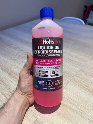 Líquido Refrigerante Holts G12 VW 1L