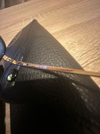 Gafas Ray-Ban Aviator Doble Puente Dorado