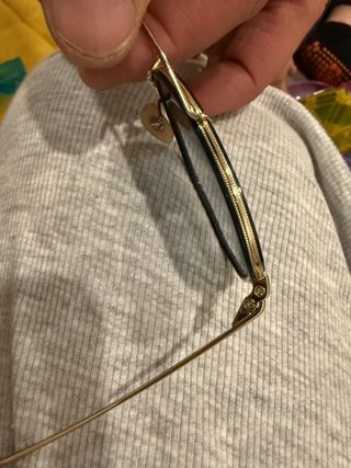 Gafas Ray-Ban Aviator Doble Puente Dorado