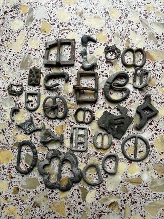 Lote de Hebillas antiguas