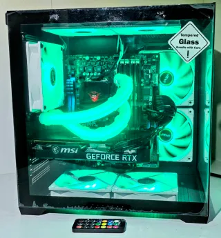 PC Gaming RTX i7 SSD 256Gb 16Gb RAM Ordenador RGB