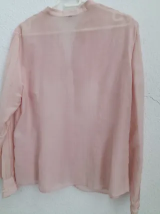 Blusa romántica Elogy rosa talla 46