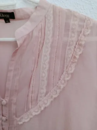 Blusa romántica Elogy rosa talla 46