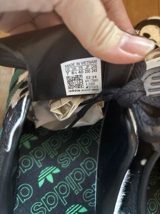 Zapatillas Adidas Estampado Vaca Talla 40