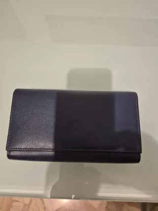 Portafogli donna blu nuovo