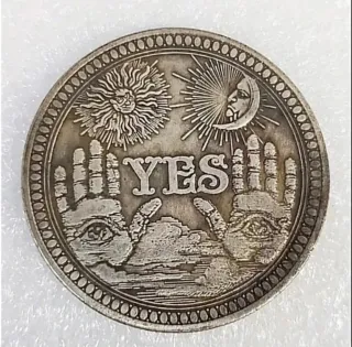 Moneta Skull Gothic YES NO