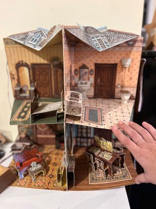 Libro Casa delle Bambole Vittoriana 3D