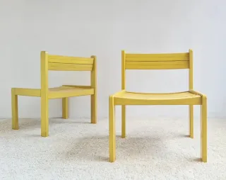 Butaca baja XXL. Francia, 70s.