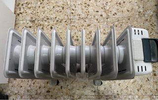 Radiador eléctrico con ruedas