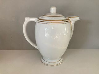 🇫🇷 Limoges Juego café antiguo porcelana