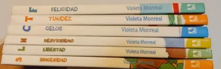 Lote 6 libros infantiles Violeta Monreal