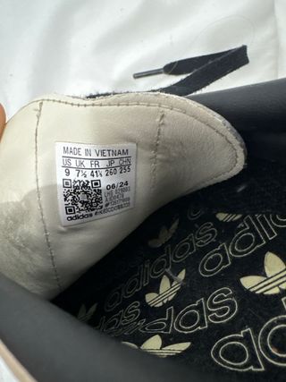 Adidas Samba Beige/Negro Talla 41