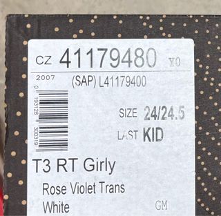 Botas de esquí Salomon Talla 24-24.5 T3 RT Girly