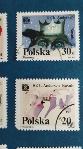 Sellos Polonia H.Ch. Andersen lote 145
