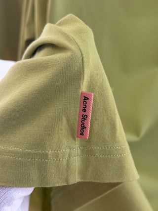 Camiseta Acne Studios Verde Oliva