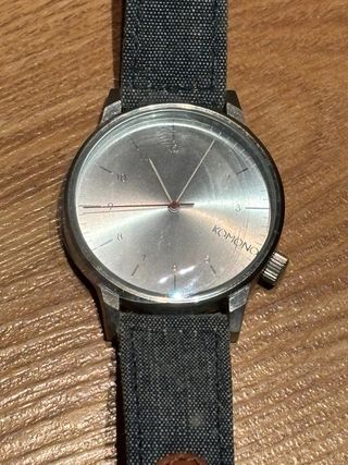 Orologio Komono Uomo Argento Nuovo