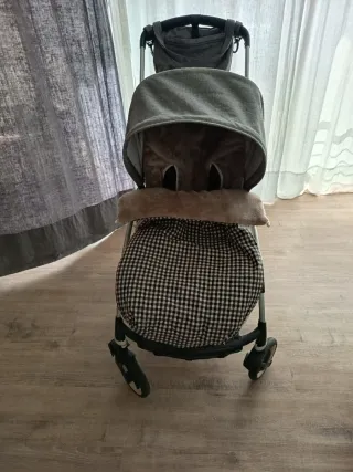 Bugaboo Bee 5 gris capazo y sillita