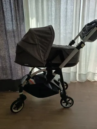 Bugaboo Bee 5 gris capazo y sillita