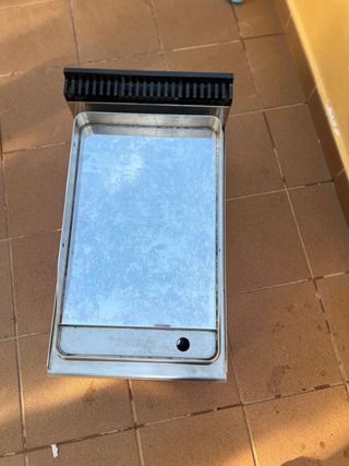 Plancha a gas Zinco