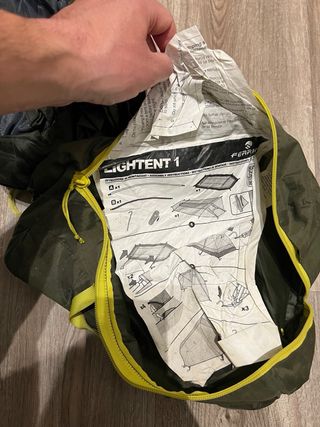 Tienda de campaña Ferrino Lightent 1