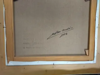 GRAN CUADRO de Matheu cerdá (Auténtico)