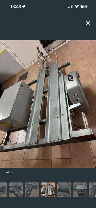 Remolque para motos.