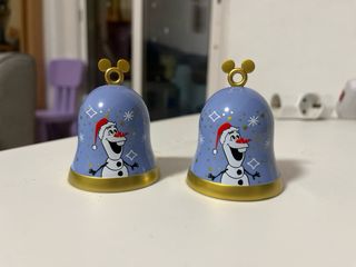 Campanas adorno navidad disney