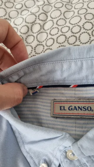 Camisa azul celeste El Ganso Talla S hombre o niño