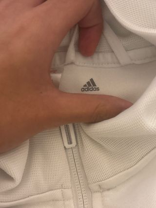 Chaqueta Adidas Real Madrid Morado Blanco