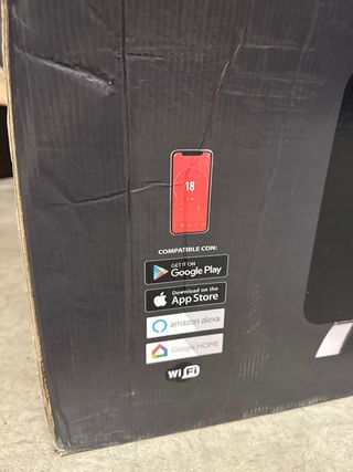 Calefactor Gridinlux WiFi 2000W Negro