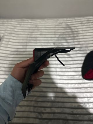 Portamatriculas patinete con luz freno