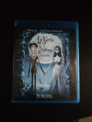 Blu-ray La Novia Cadáver Tim Burton