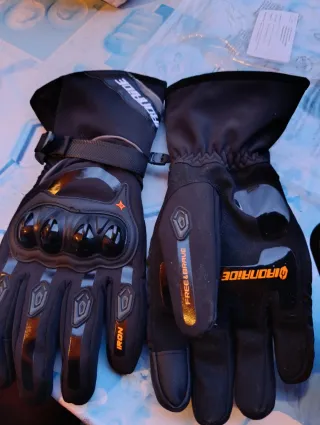 Guantes Moto IRONRIDE Negros y Multicolor