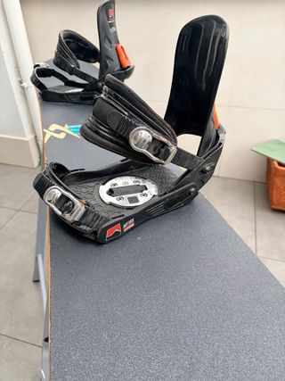 Tabla Snowboard Völkl con Fijaciones Nidecker