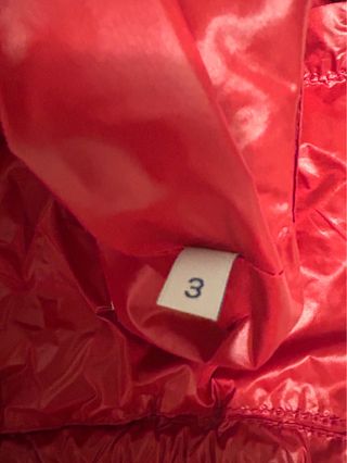 Moncler Giubbotto Rosso