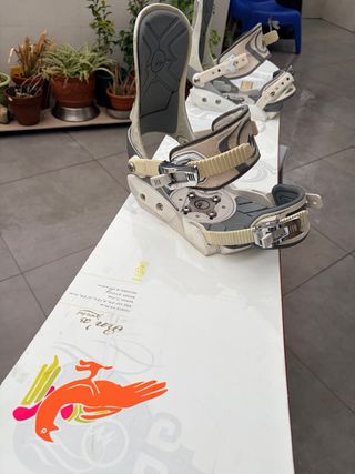 Tabla Snowboard Quechua con Fijaciones NUEVA