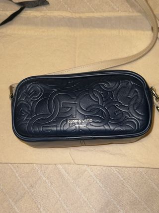 Bolso Gloria Ortiz azul y beige