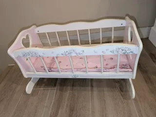 Lote Juguetes Madera Muñecas