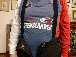 Pantaloni sci imbottiti con bretelle