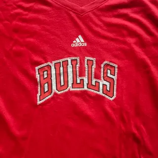 Camiseta Adidas Chicago Bulls NBA XL Roja